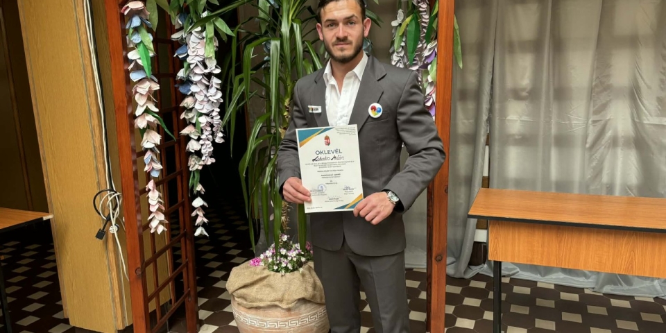 Országos siker a Vajda Márta-iskolában — Dobogós hely a szakmai versenyen