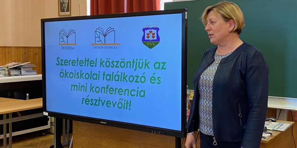 Ökoiskolai találkozó a Türrben
