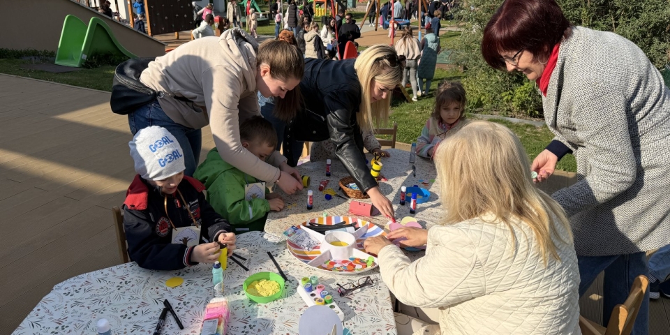 Vidám-zöld délután a református oviban