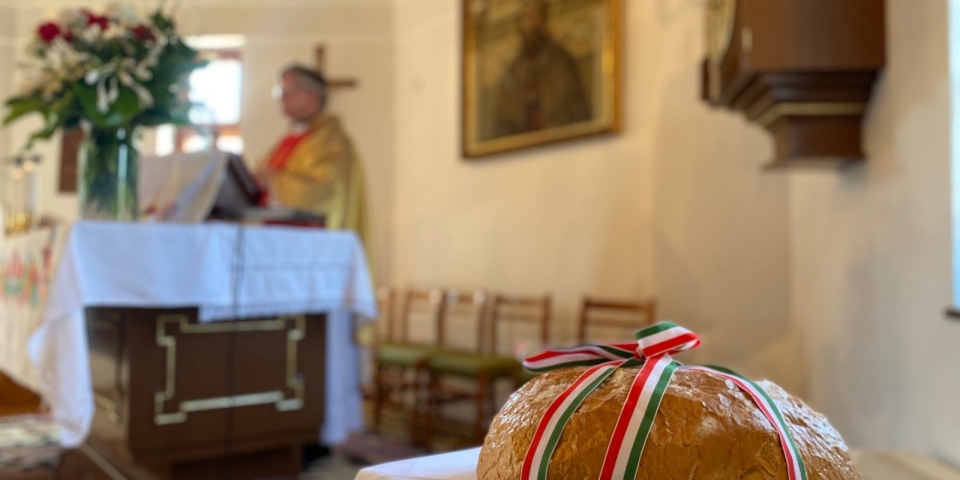 Búcsúi szentmise Borsosgyőrön