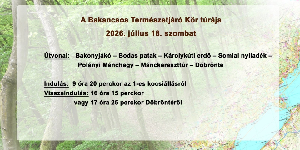 A Bakancsos Természetjáró Kör túrája 