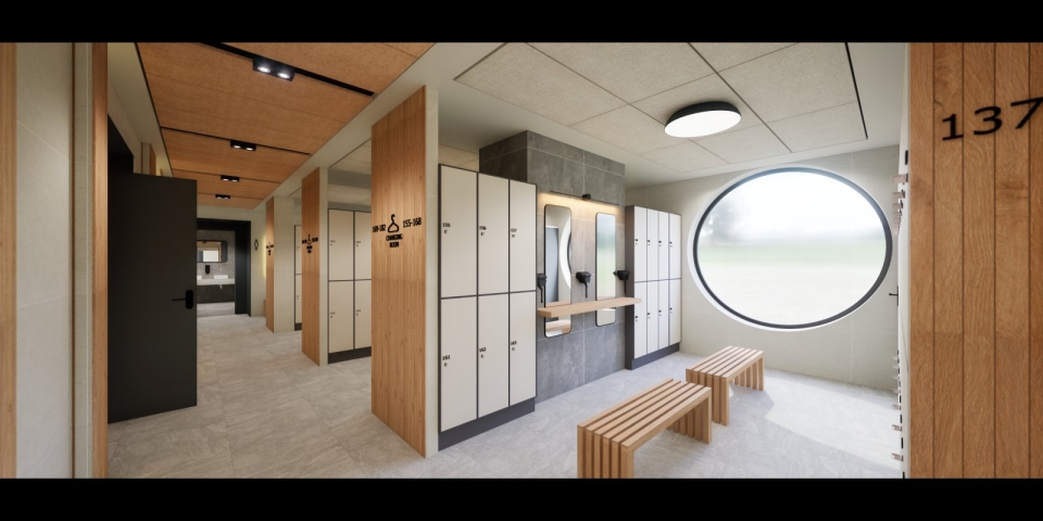 Megújulnak az öltözők és később új arculatot is kaphat a pápai Várkertfürdő