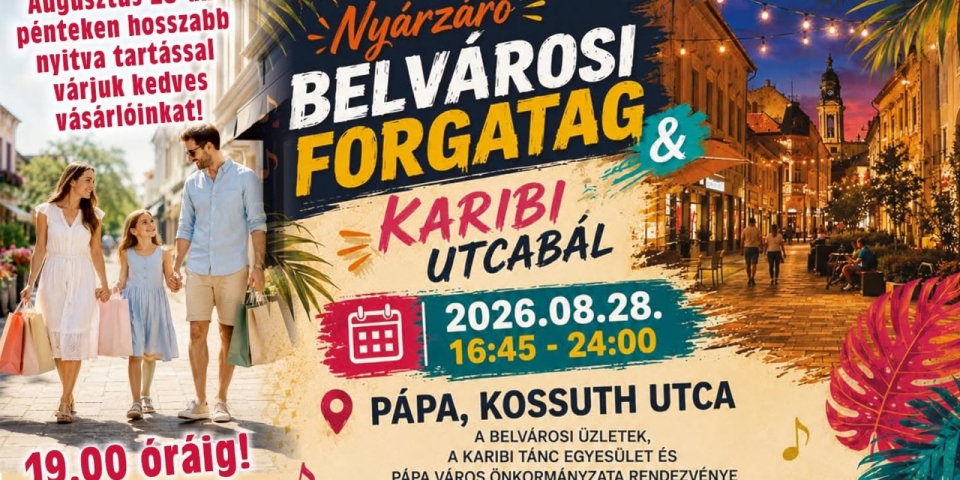 Karibi ritmusokkal várja a közönséget a második Karibi utcabál