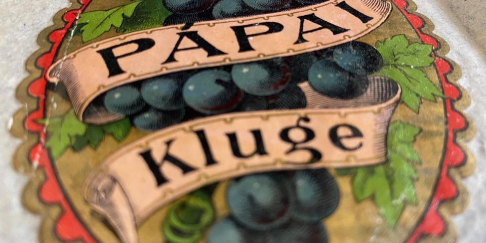 A kékfestőműhelyen túl: a Kluge család és a szőlőművelés