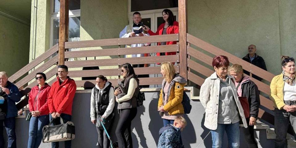 Kisállatszentelés a katolikus iskolában