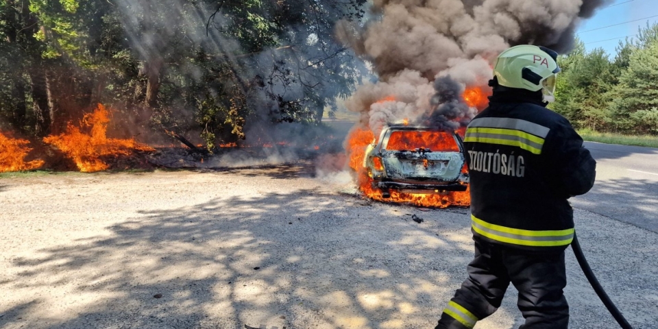 Autótüzek országszerte - Te tudod, mit kellene tenned?