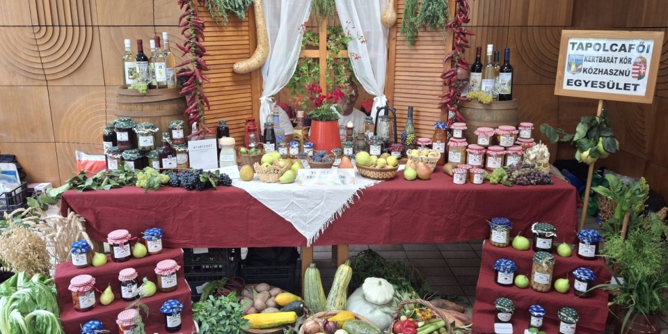 Országos díjat hozott el a Tapolcafői Kertbarátkör