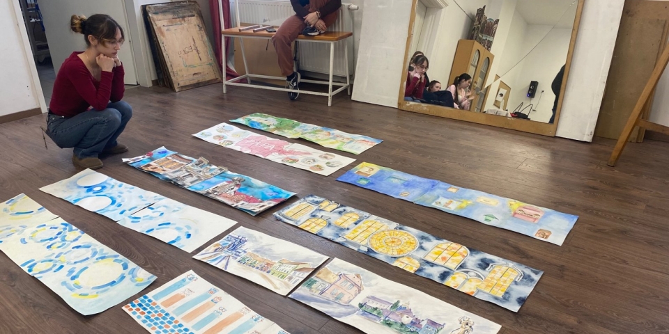 Diákalkotások a reflektorfényben  új stúdióháttér készül