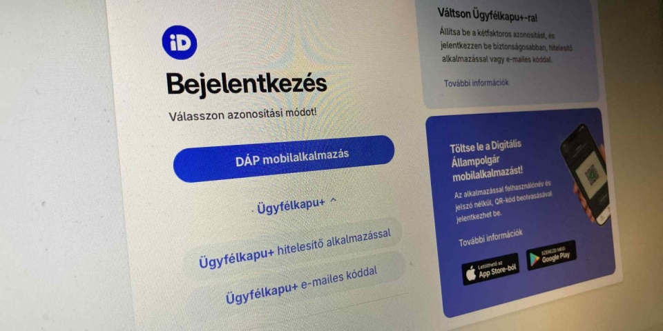 Leállás az elektronikus ügyintézésben  A DÁP, az Ügyfélkapu és a NAV rendszere is érintett