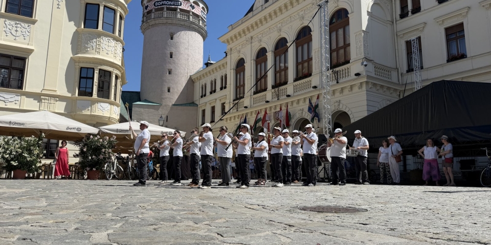 Fúvós ünnep Sopronban