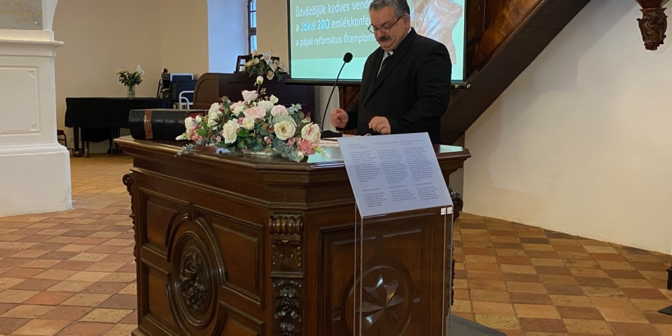 Jókai öröksége élő üzenet  Tudományos konferencia az Ótemplomban