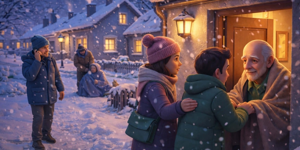 Hóesés és hideg  Most különösen figyeljünk egymásra!