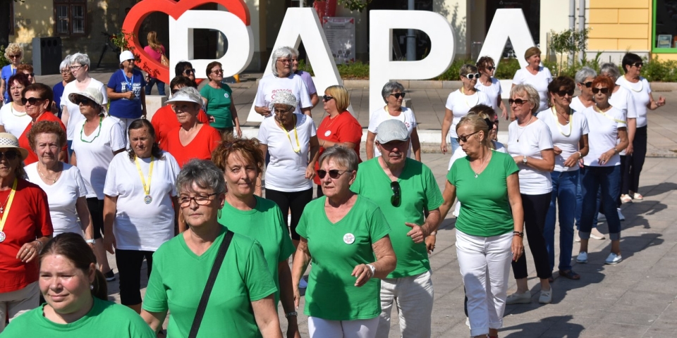 Mozgásban az öröm: országos találkozó Pápán