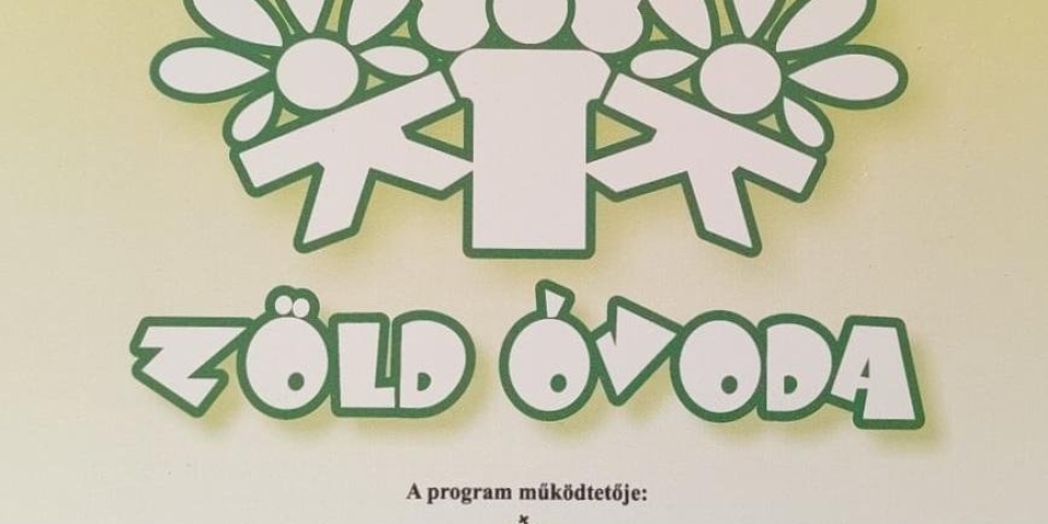 Zöld Óvoda címet nyert a Pápai Városi Óvodák Székhely Óvodája