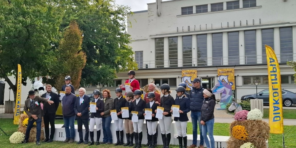 Szép pápai eredmények a lovaglás diákolimpia országos döntőjén