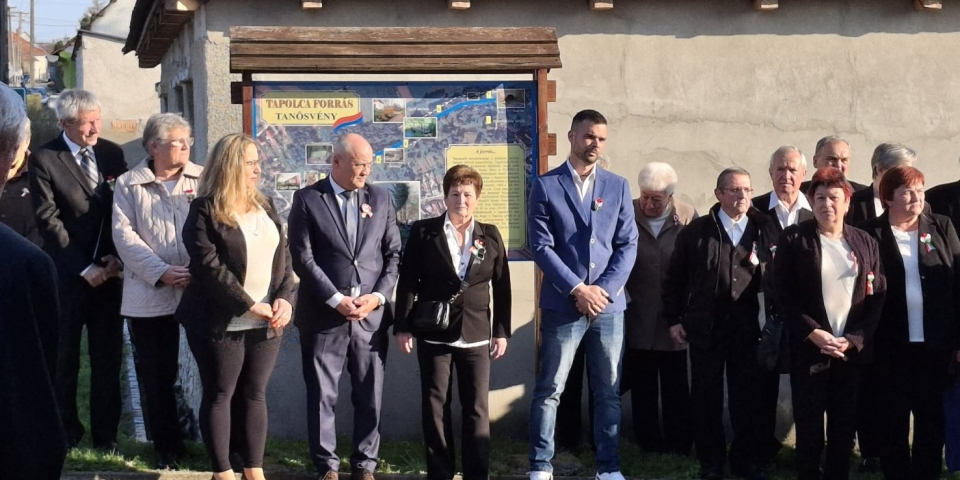 Tapolcafőn is megemlékeztek 1848 március 15-éről