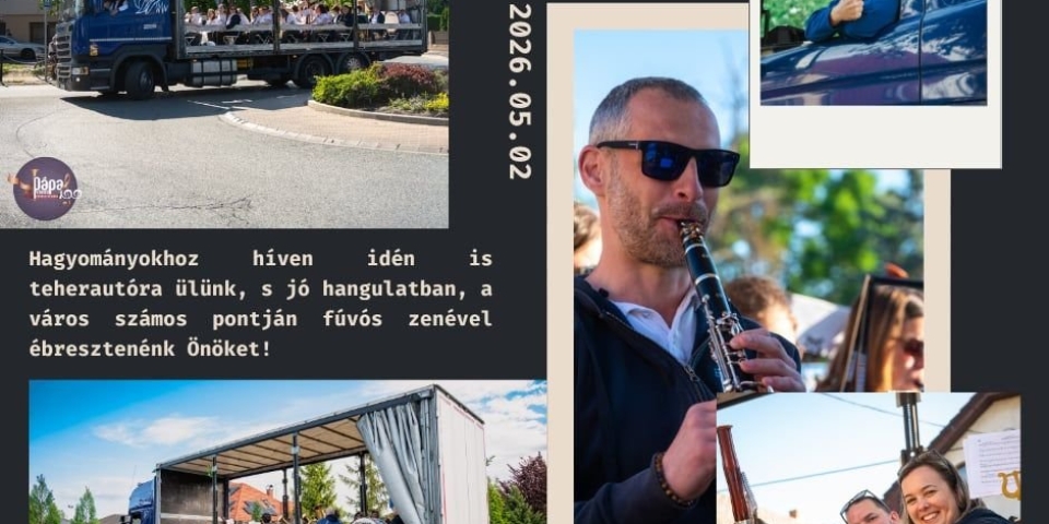 Fúvós ébresztővel indul a szombat Pápán — Mutatjuk az útvonalat
