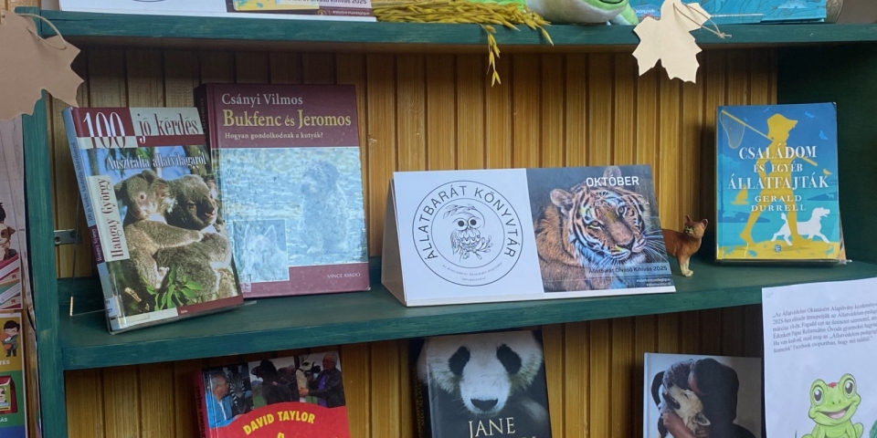 Állatbarát Olvasó Kihívás  Októberben Gerald Durrell könyvével