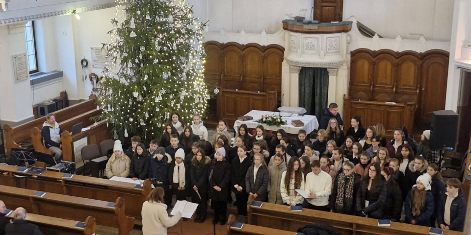 Karácsonyi hangversennyel zárták az évet a türrösök