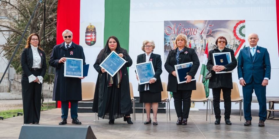 Városi kitüntetéseket adtak át március 15. alkalmából