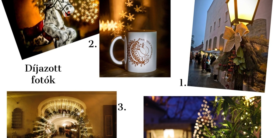 Fotókon keresztül az advent üzenete  díjátadó a Pannonia Reformata Múzeumban