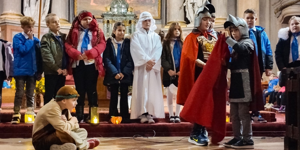 Szent Márton nap a katolikus iskolában