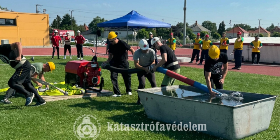 Pápán mérték össze erejüket a vármegye tűzoltói