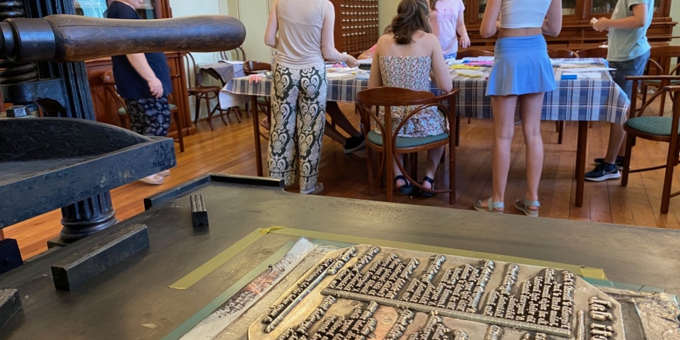 „Nyomd velünk!” — Tábor a könyvek, betűk és élmények nyomában