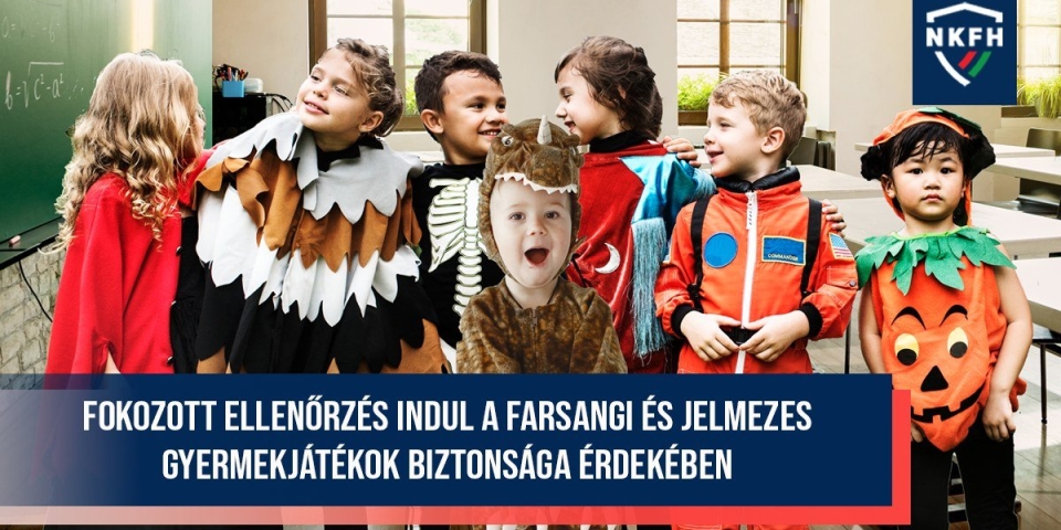 Jelmezben is fontos a biztonság!