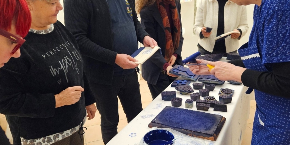 A kék szín jegyében  magyar kékfestő est Schwetzingenben