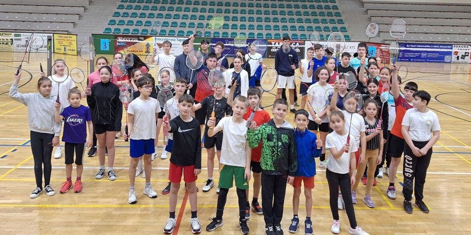 Remek pápai sikerek a tollaslabda diákolimpia vármegyei döntőjén