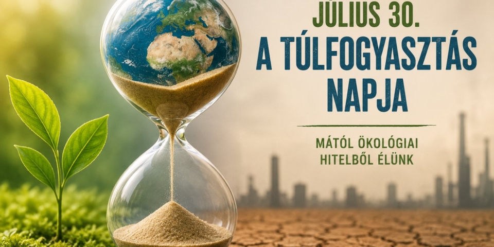 Mától ökológiai hitelből élünk — elérkezett a túlfogyasztás napja