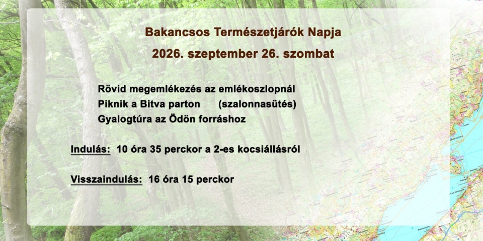 Bakancsos Természetjárók Napja