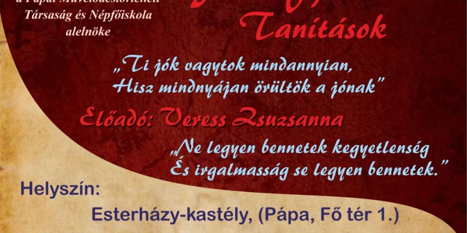 József Attila: Tanítások