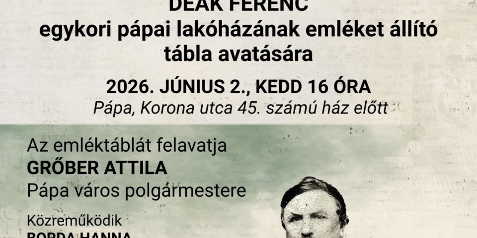 Emléktábla-avatás