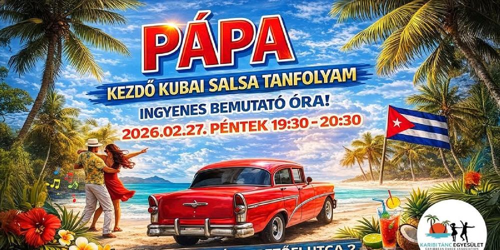 Kezdő kubai salsa tanfolyam - 2. ingyenes óra