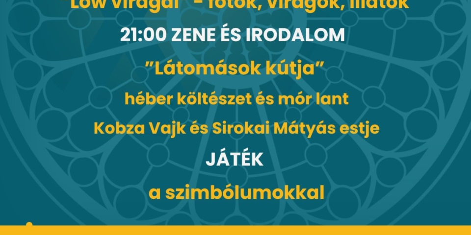Múzeumok éjszakája a Zsinagógában
