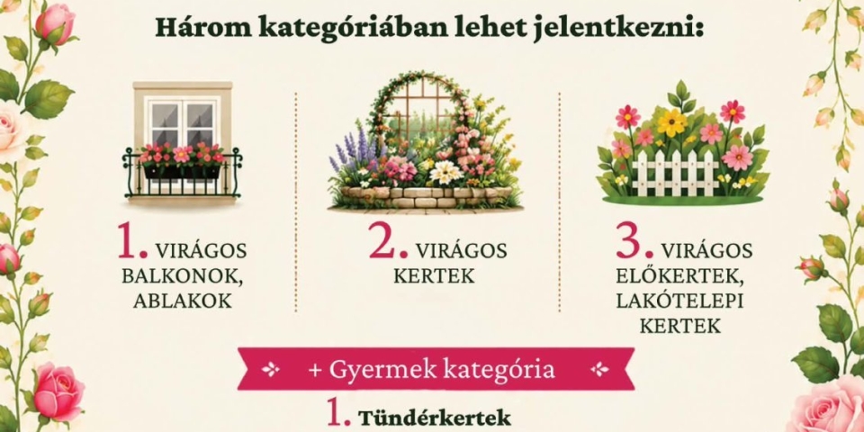 Kié Pápa legszebb virágos kertje, erkélye, előkertje?